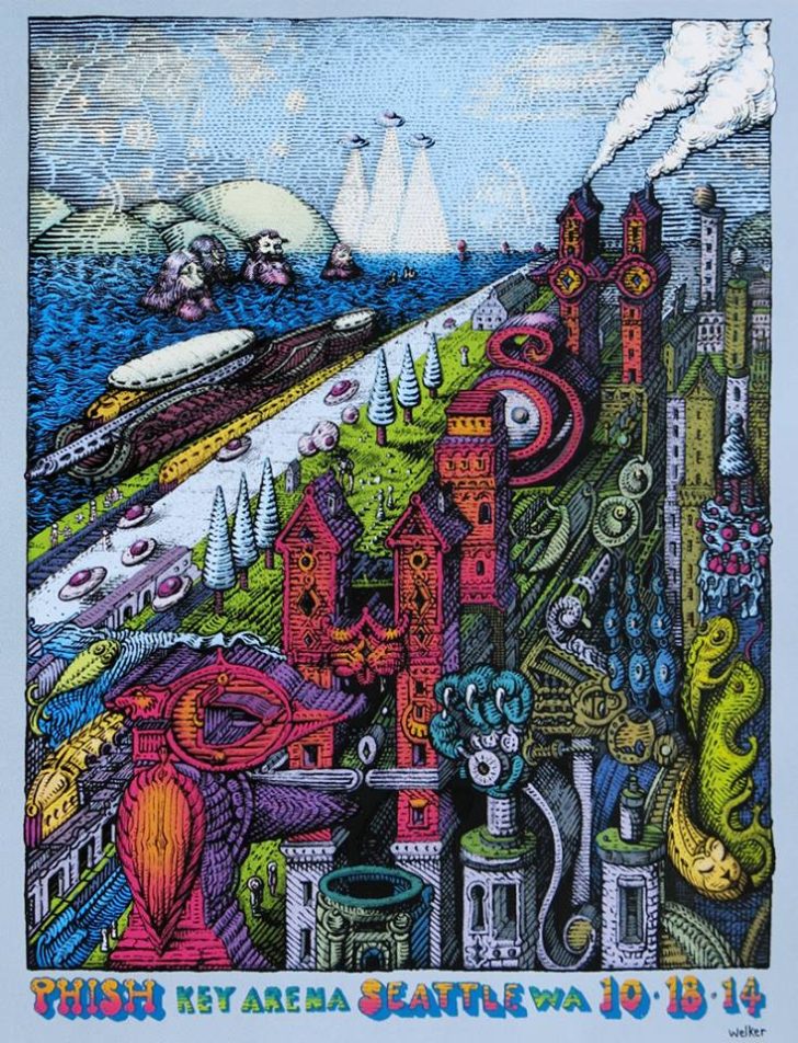 SETLIST / TWEETS: Phish @ Key Arena, Seattle, WA 10.18.14