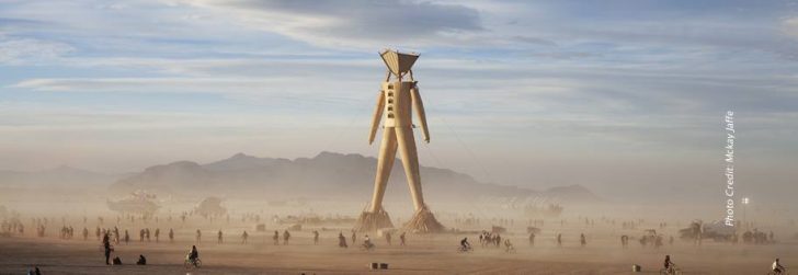 Burning Man Playa Actually a Lake Right Now