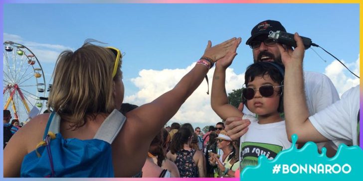 7-Year Old Breaks Guinness World Record for Most High-Fives in An Hour @ Bonnaroo 2015