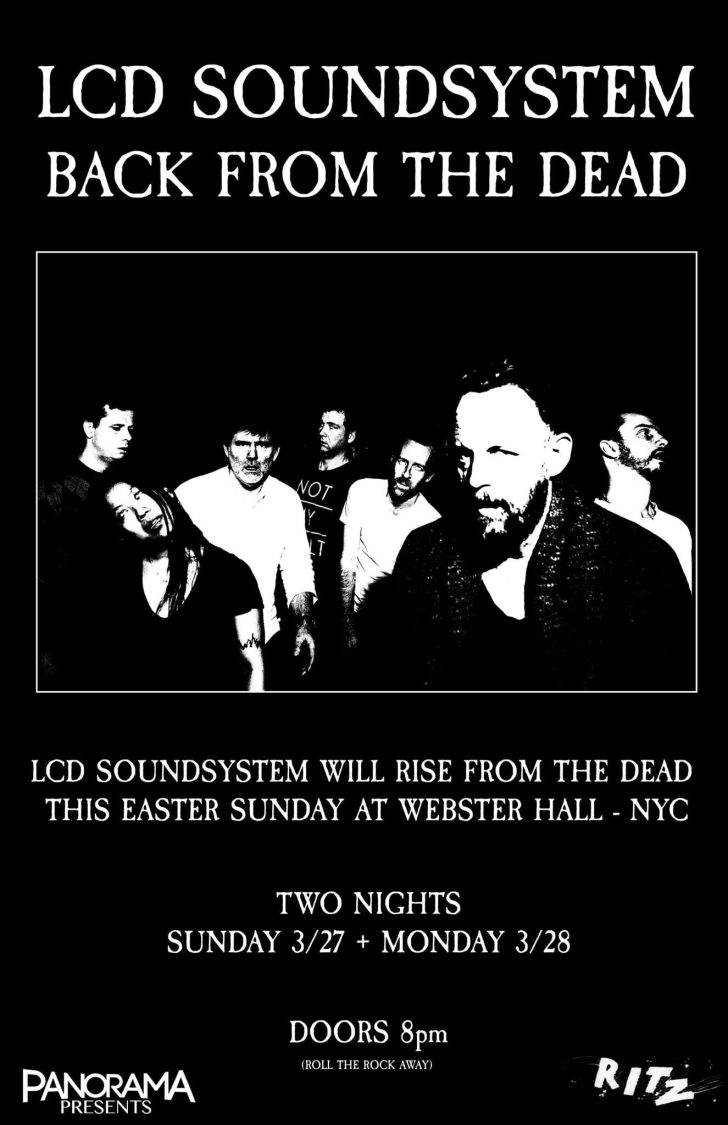 LCD Soundsystem Announce First Reunion Shows in NYC