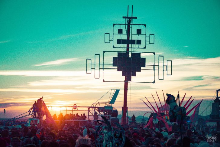 Burning Man’s Theme for 2018 is About Robots So Obviously Daft Punk is Playing the Trash Fence