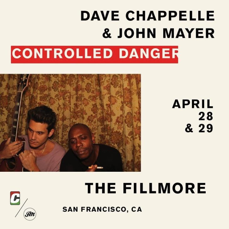 Bob Weir Sat-in at the John Mayer / Dave Chappelle “Controlled Danger” Show Last Night