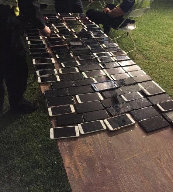 Cops Bust Guy Who Stole 100 Cell Phones @ Coachella