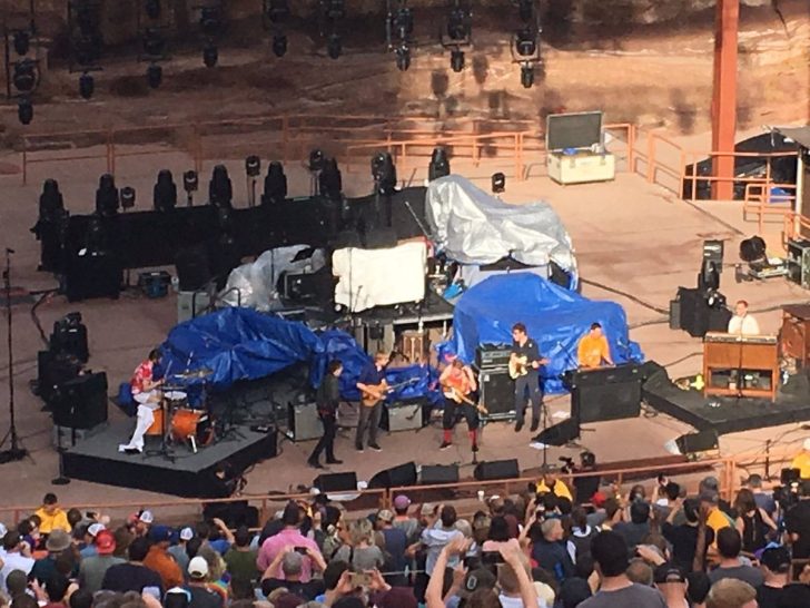 Trey Anastasio Sat In With Vulfpeck at Red Rocks