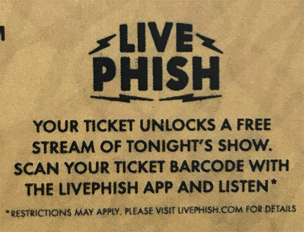 Phish No Longer Offers LivePhish Downloads With Ticket Purchases, Introduces Instant “Streams” Instead