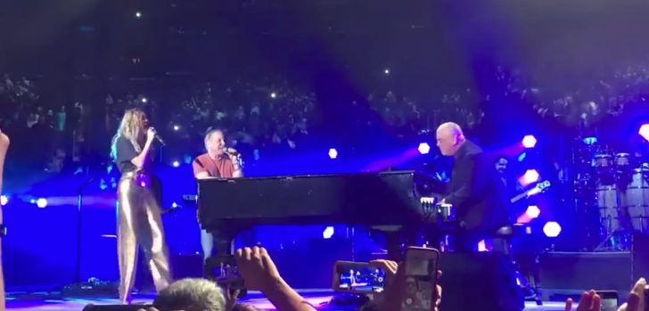 WATCH: Billy Joel Welcomes Paul Simon and Miley Cyrus for “You May Be Right”