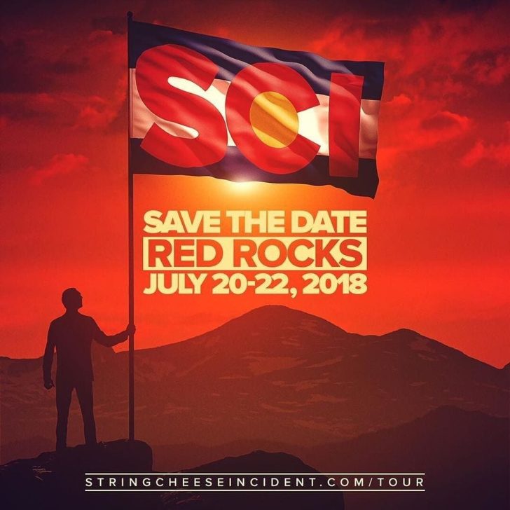 String Cheese Incident announces Red Rocks 2018 dates