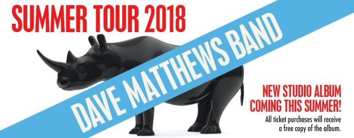 Dave Matthews Band Confirms Huge 2018 Summer Tour and New Album