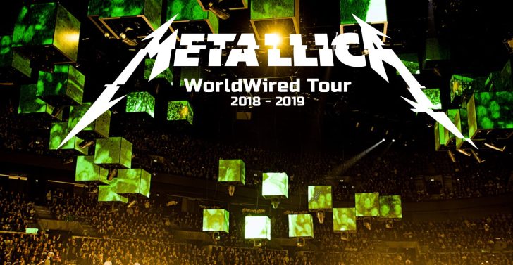 Metallica Announces 2018-2019 WorldWired North American Tour Dates