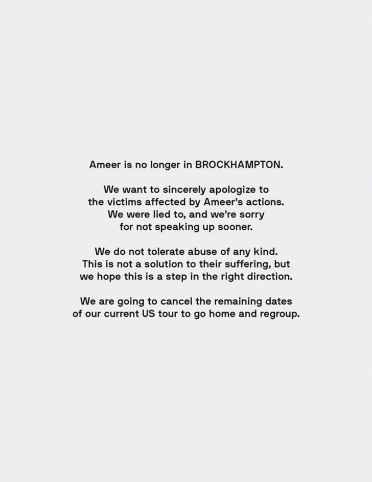 Brockhampton Fires Founding Member Ameer Vann