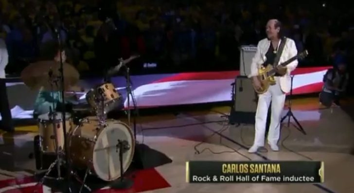 WATCH: Carlos Santana And His Wife Crush The National Anthem @ NBA Finals Game 2