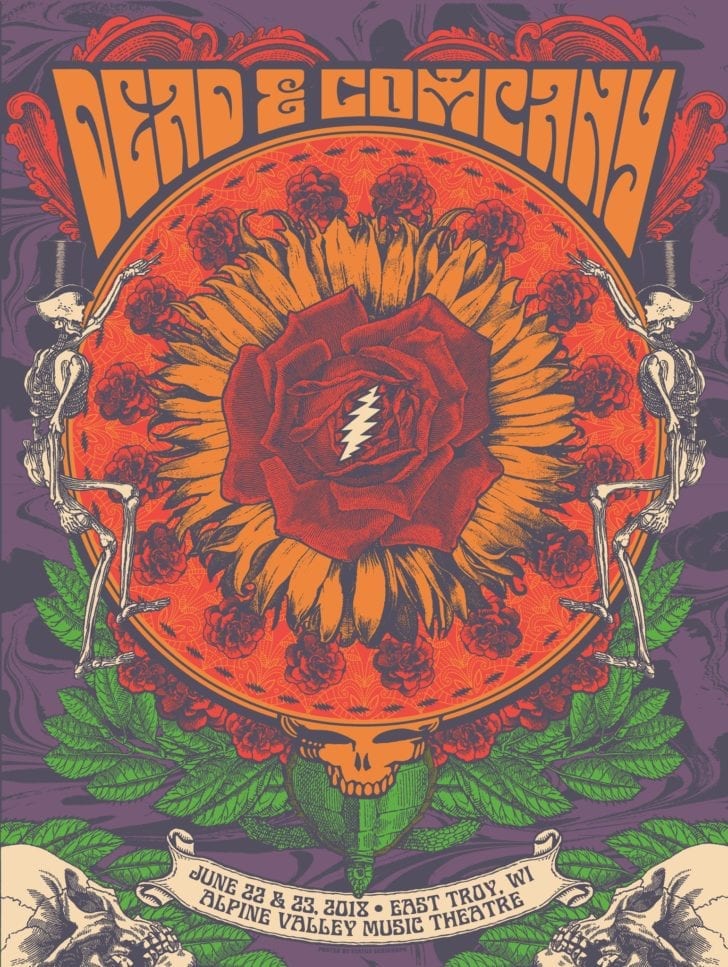SETLIST / TWEETS: Dead & Company @ Alpine Valley Music Theatre, East Troy, WI