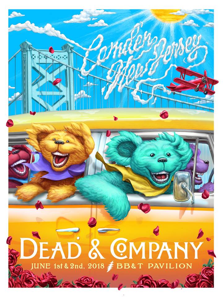 SETLIST / TWEETS: Dead & Company @ BB&T Pavilion, Camden NJ 6.1.18