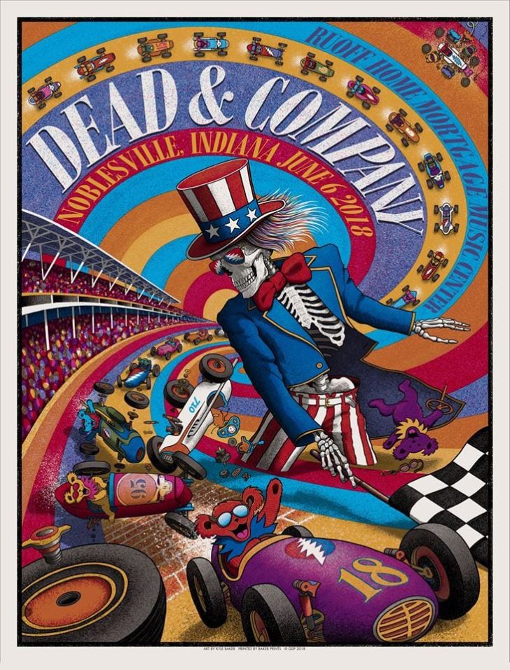 SETLIST / TWEETS: Dead and Company @ Ruoff Home Mortgage Music Center, Noblesville IN 6.6.18