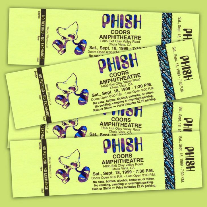 Phish Releases New Archival Release: 9.18.99 @ Coors Amphitheatre in Chula Vista