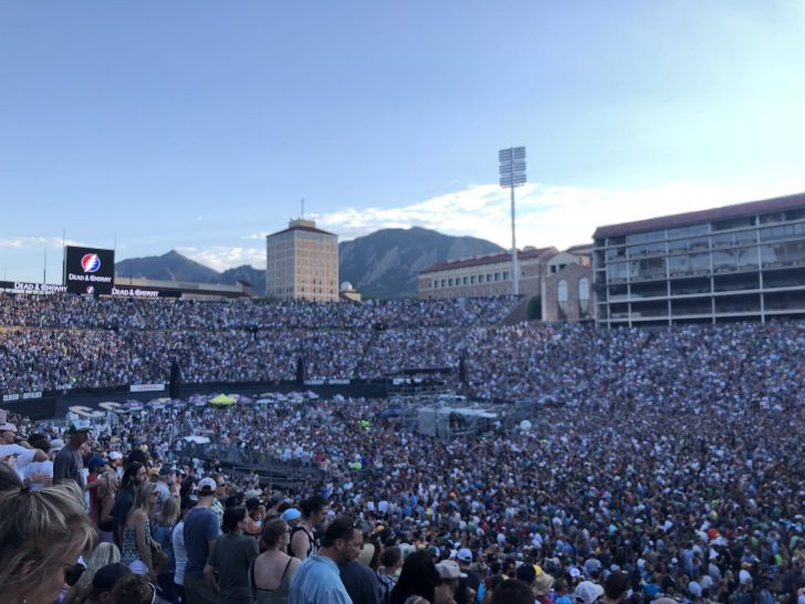 SETLIST / TWEETS: Dead & Company @ Folsom Field, Boulder CO 7.14.18