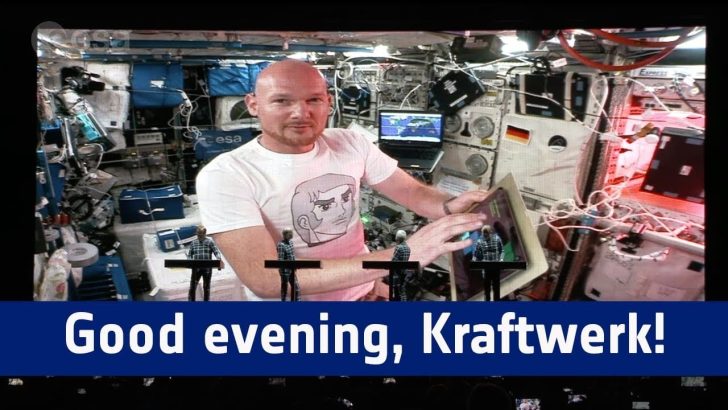 Watch Kraftwerk Jam on “Spacelab” With Actual Astronaut in a Space Lab