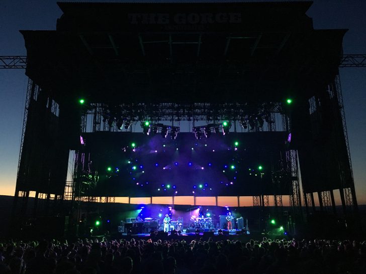 SETLIST / TWEETS: Phish @ The Gorge Amphitheatre, George, WA 7.21.18