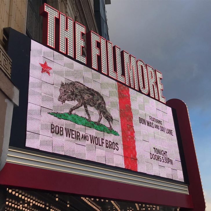 SETLIST: Bob Weir and Wolf Bros @ The Fillmore Detroit, MI 3.5.19