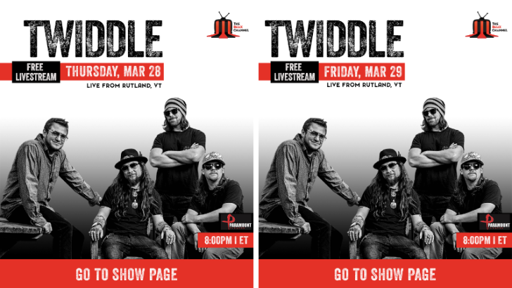 Twiddle Announces Free Webcasts From Two-Night Rutland VT Run Starting Tonight