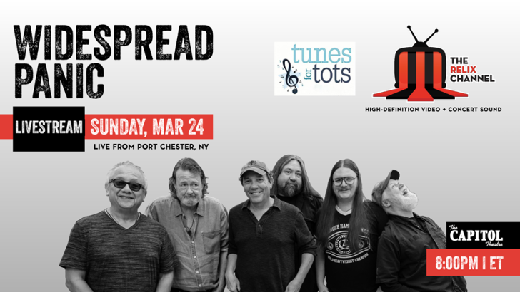 Widespread Panic Announces Tunes for Tots Relix Webcast Tonight @ Capitol Theatre