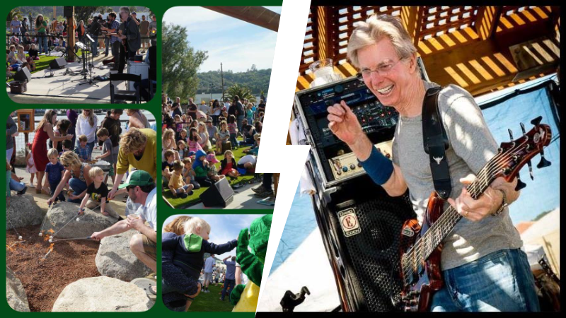 phil announces free shows this weekend at terrapin