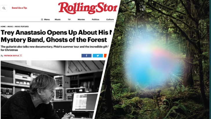 Trey Anastasio Chats with Rolling Stone & Reveals More Ghosts of the Forest Info