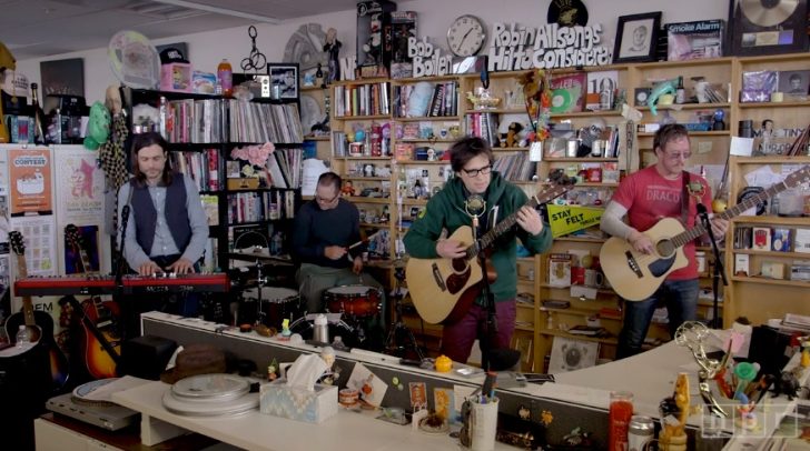 Watch Weezer on NPR Tiny Desk Concert