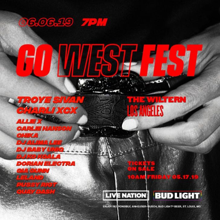 Go West Fest: Troye Sivan & Charli XCX Kick Off LGBT Pride with One-Day Festival in LA