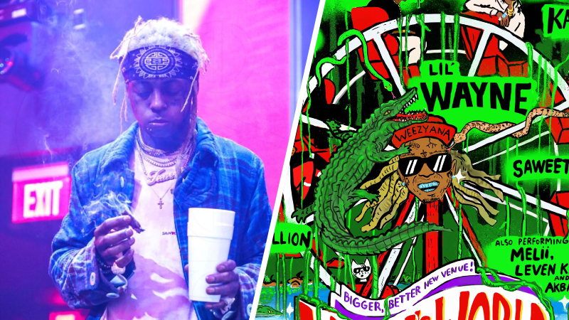 Lil WeezyAna Fest 2019 Lineup Header