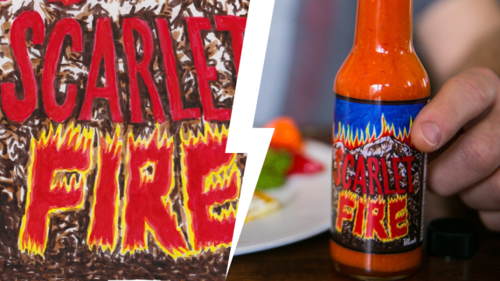 Mmmm, Scarlet Fire: A Grateful Dead Inspired Hot Sauce With Jim Pollock Art You Didn’t Know You Need