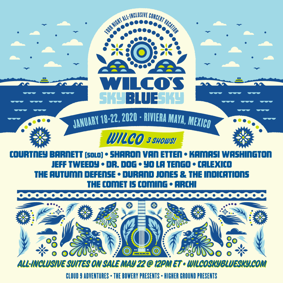 wilco sky blue sky destination festival riviera maya 2020