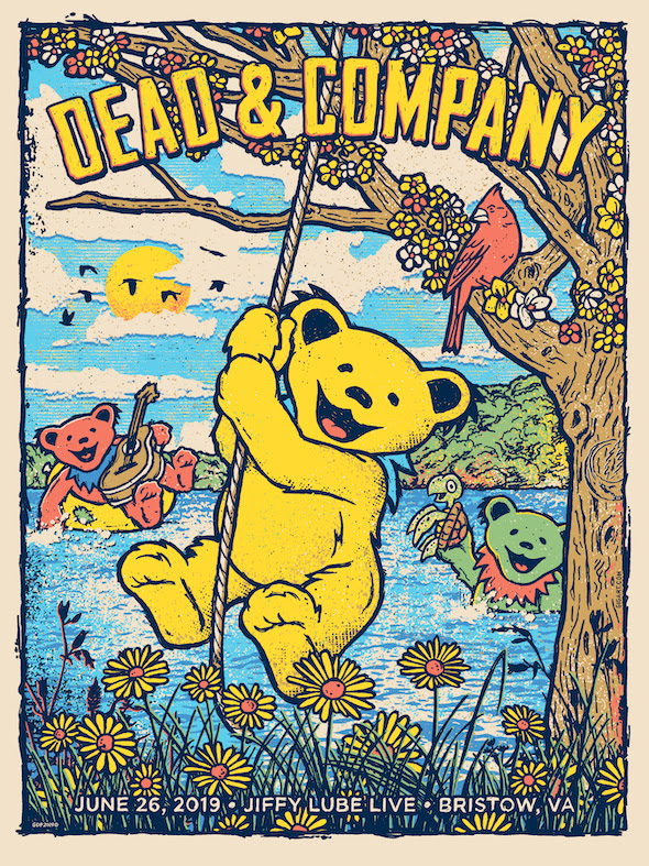 Dead & Company Continue Summer 2019 Tour @ Jiffy Lube Live Bristow, VA Tonight [SETLIST/VIDEO]
