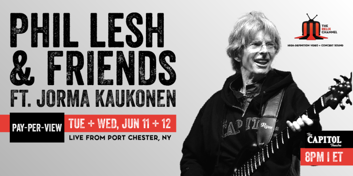 Phil Lesh & Friends feat. Jorma Kaukonen Webcast Announced