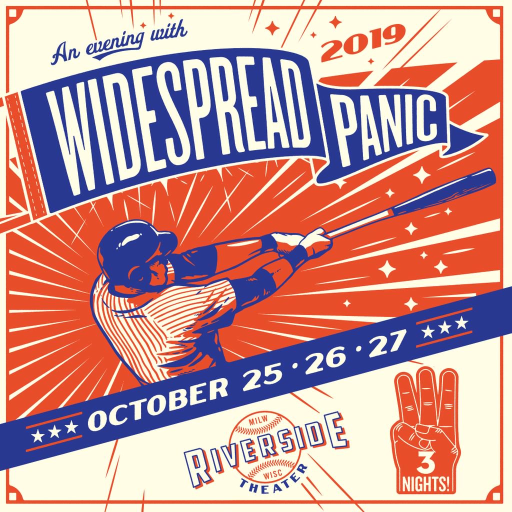 widespread panic announces milwaukee 2019 run