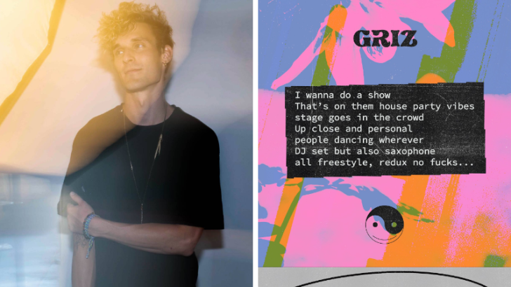 Griz Announces Special No-Phone In-The-Round $20 Fillmore Denver DJ Set