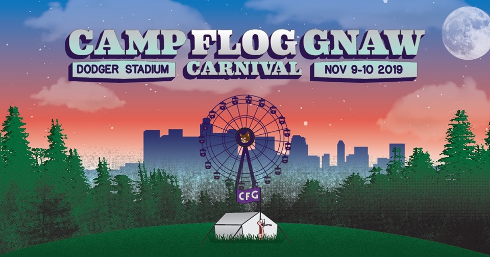 camp flog gnaw carnival dodger stadium nov 9-10 2019 live music blog header