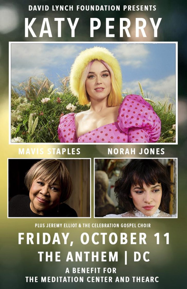Silence the Violence Benefit Concert Announced: Katy Perry, Norah Jones & Mavis Staples in D.C.