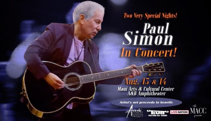 Paul Simon Guests on Hawaii Public Radio Ahead of His Maui Shows