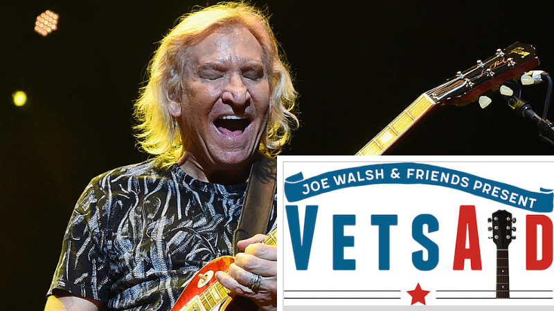 Joe Walsh & Friends VetsAid コンサートシャツ '18 VetsAid 2023 - Joe Walsh and Friends - November 12 2023