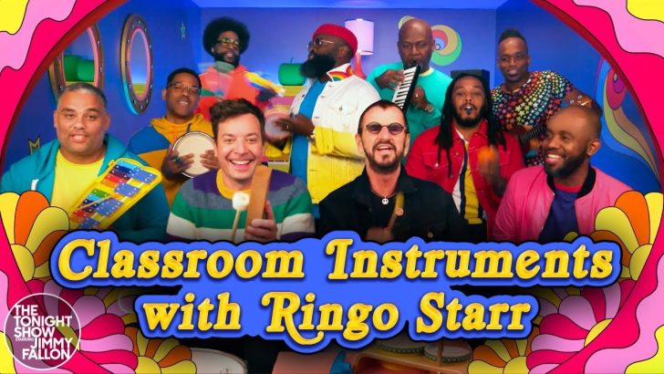 Watch Ringo Starr, Jimmy Fallon & The Roots Remake “Yellow Submarine”