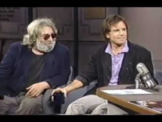 Watch Jerry Garcia & Bob Weir on David Letterman in 1987