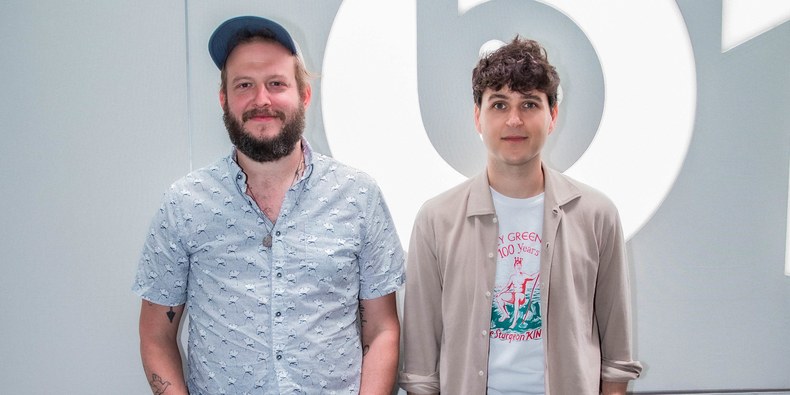 Justin Vernon and Ezra Koenig interview on Time Crisis