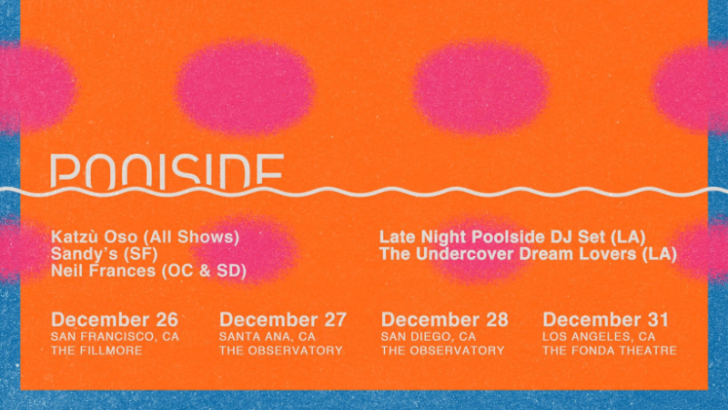 Poolside Announces California Sunset Tour II