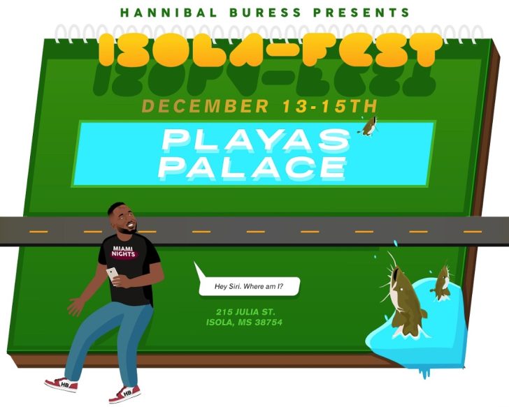 Hannibal Buress Announces Isola Fest Lineup: Flying Lotus, T-Pain, Aja Monet & More