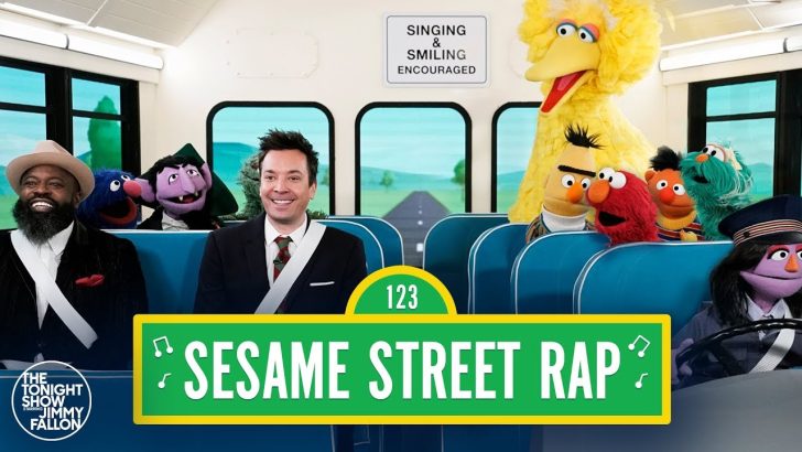 Watch Jimmy Fallon, The Roots & Sesame Street’s 50th Anniversary Rap