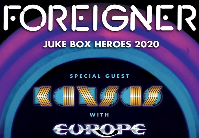 Foreigner, Kansas, and Europe Announce Juke Box Heroes 2020 Tour