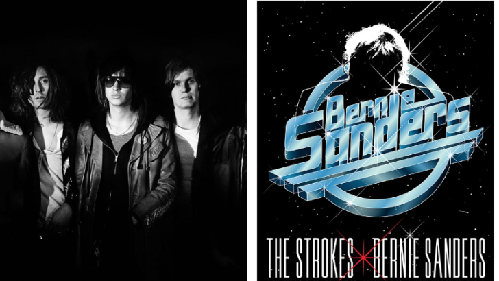 The Strokes to Play New Hampshire Bernie Sanders Rally