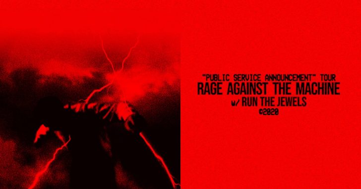 Rage Against the Machine Announces 2020 Tour Dates with Run the Jewels