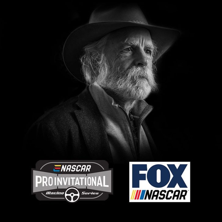 Bob Weir Will Be Singing the National Anthem on FOX NASCAR iRACING